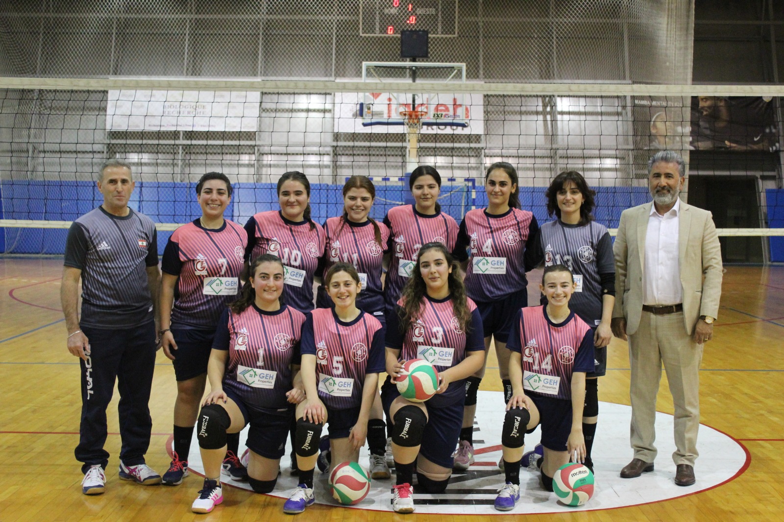 ALARZE Volleyball women team | Ghanem Law Firm