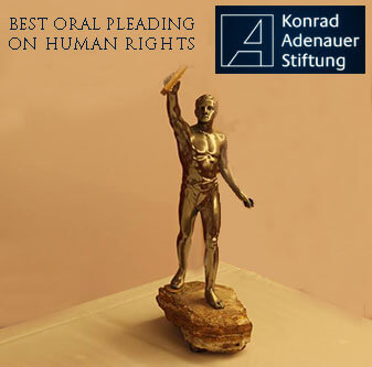 Best oral pleading on HUMAN RIGHTS - KUNRAD-ADENAUER-STIFTUNG